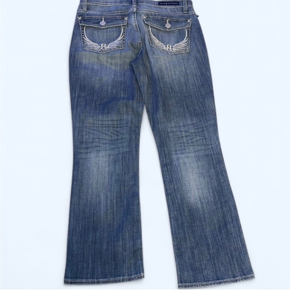 Rock & Republic Blue Denim Jeans size 10 - Picture 2 of 3